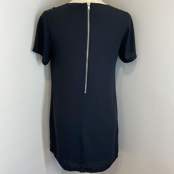 Olivaceous Black Shift Dress with Exposed Back Zipper (NWT) - Picture 3 of 6